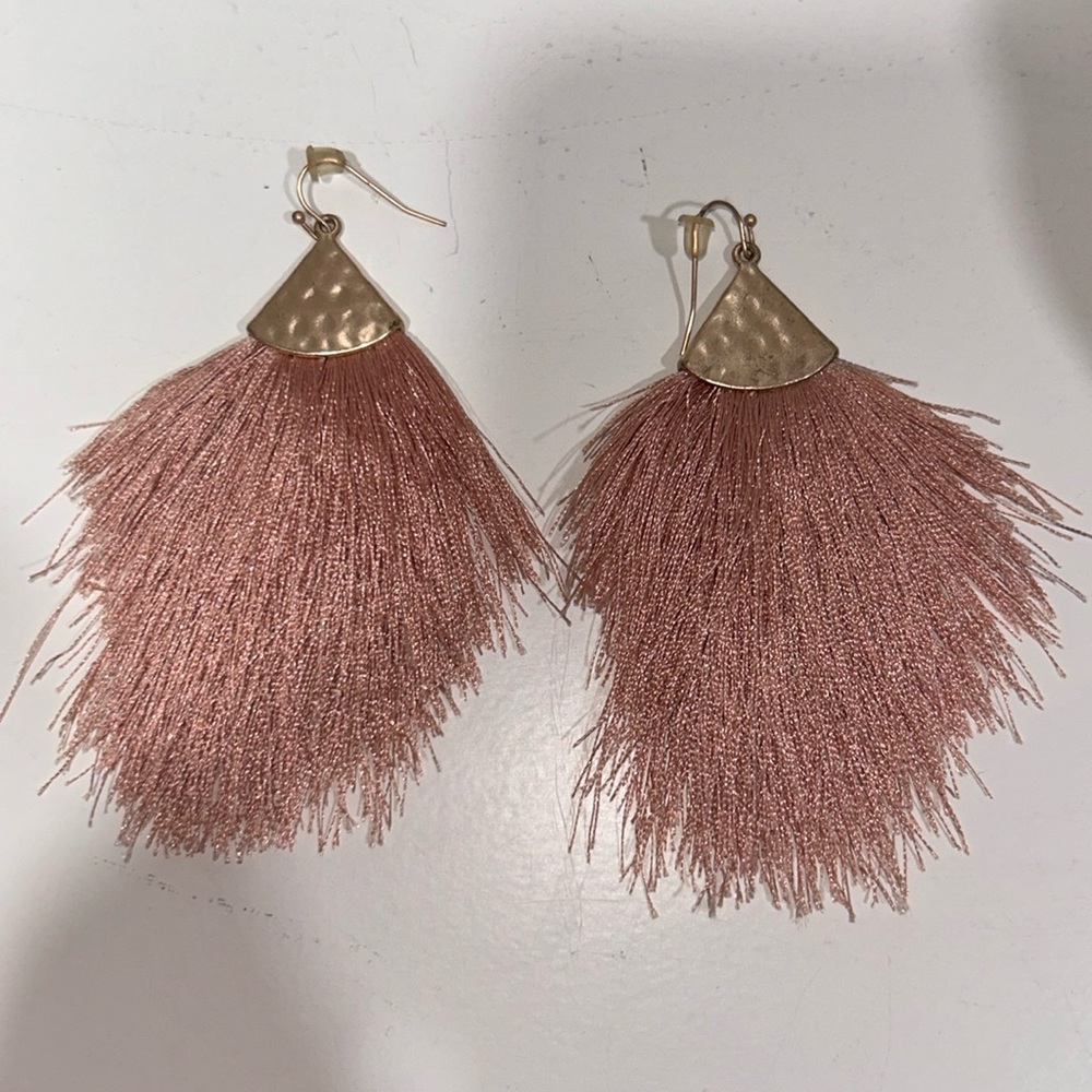 Fringe earrings